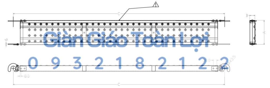 Thông số kỹ thuật của Mâm giàn giáo