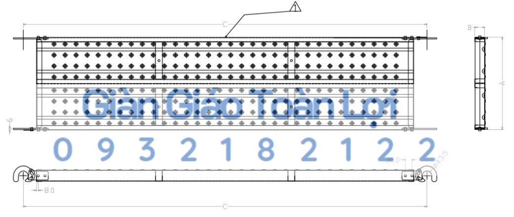 Thông số kỹ thuật của Mâm giàn giáo