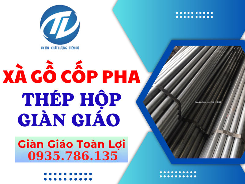 thép hộp giàn giáo